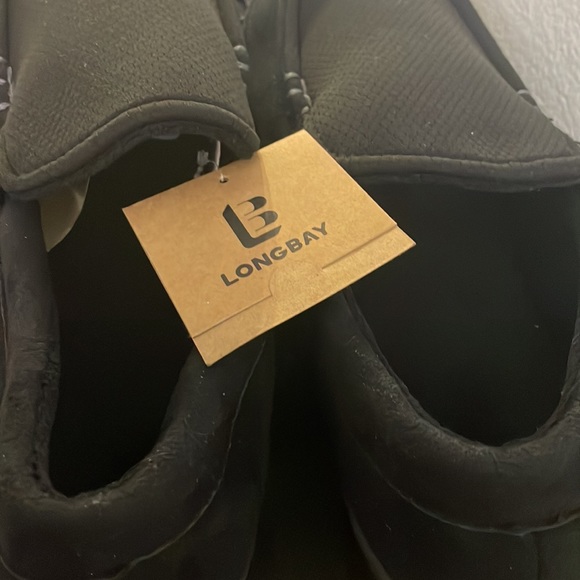 Men's casual slip on loafers size 14 brand new, leather with suede memory foam - Picture 6 of 8